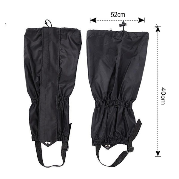 #Gaiters Vanntett Vandrestøvler Beinvakter Gaiter for Utendørs H#