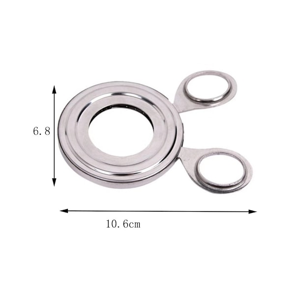 *Egg Cutter Sølvskall 6,8 x 0,50 x 10,6 cm*