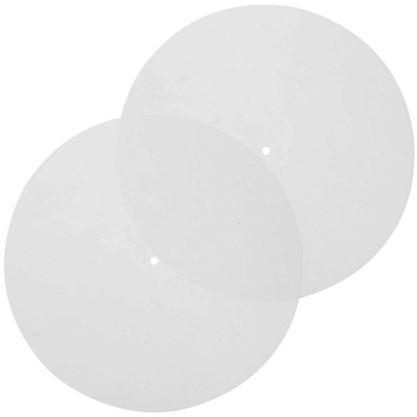 2 stk. Vinylplate Matter Platespiller Filtmatter Sklisikre Platespiller Beskyttelsesmatter