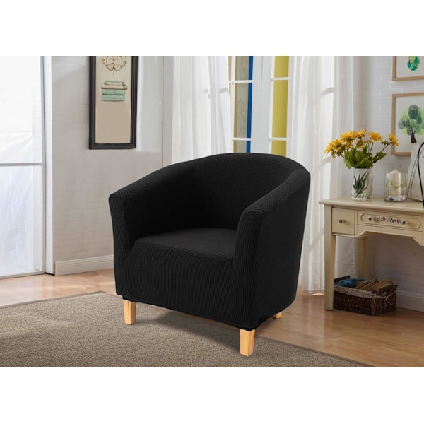 Chesterfield fåtöljöverdrag, Jacquard Stretch Stretch Tub Cha