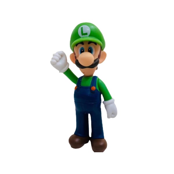 #3kpl PVC Mari Luigi Yoshi Vihreä Lohikäärme Hahmo Malli#