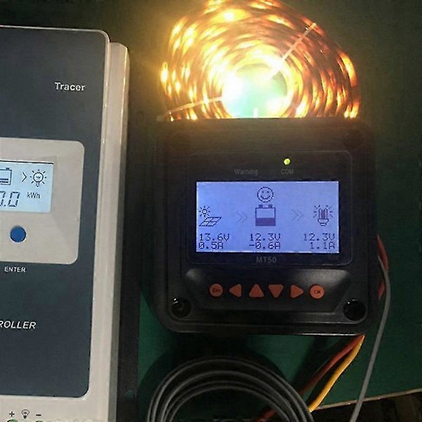 MT50 Fjernskjerm for Tracer-AN Tracer-BN TRIRON XTRA Serien MPPT Solcellekontroller og VS-BN PWM