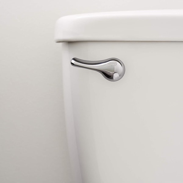 WC-istuimen huuhteluvivun vaihto, etukiinnitys, kromi, yleismallinen