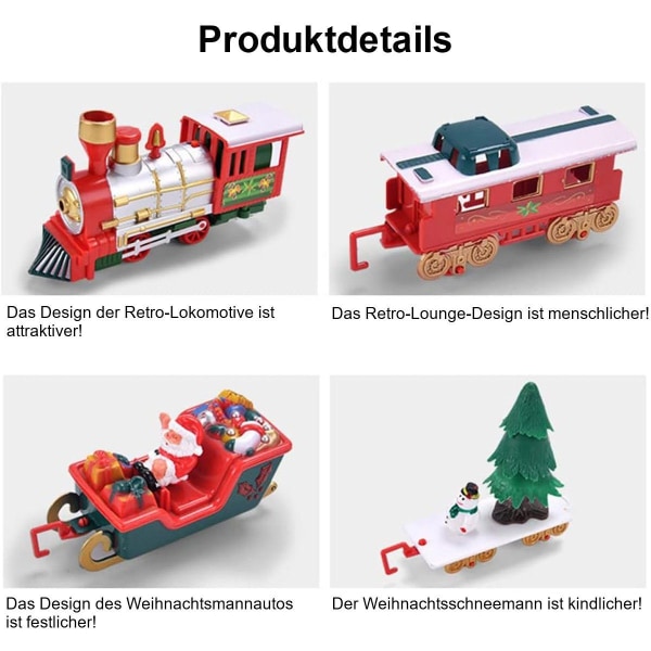 #Leksakståg Julstågset: Elektriskt Startset, Perfekt Dekoration#