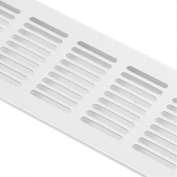 600x80mm Luftstrømsventilationsplader Skodder Aluminiumlegering til RV-skabe