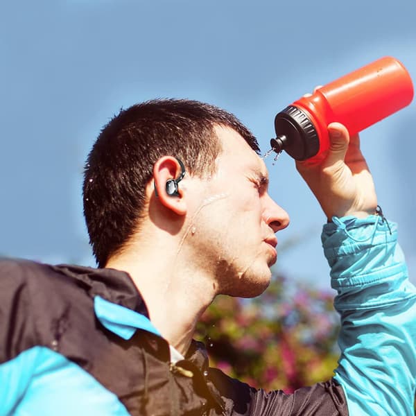 #Bluetooth 5.1 Kuulokkeet Urheiluun Korvassa Langattomat Bluetooth#