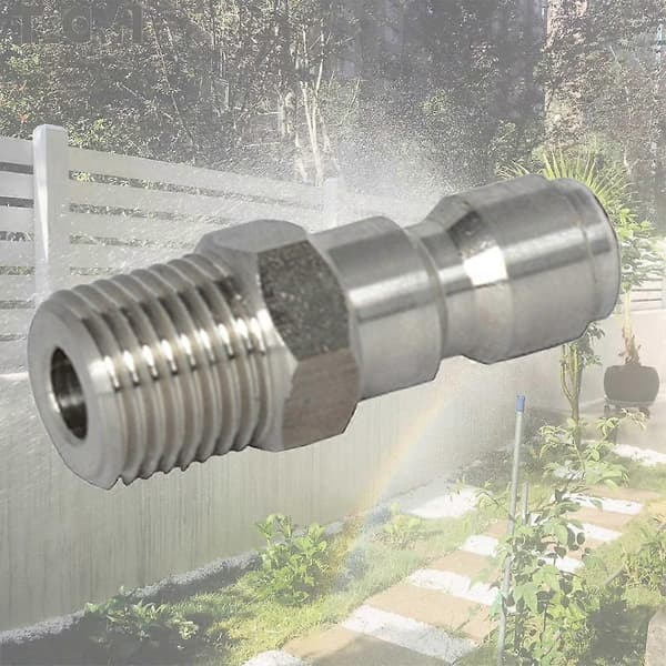 Högtryckstvätt Kopplingar 1/4\" Plug Snöskum Lanstillsats Snabbkoppling