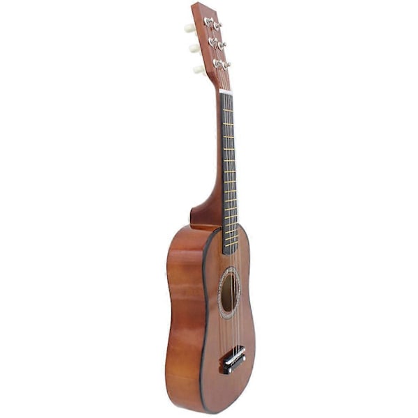 1 st 23-tums akustisk folkgitarr musikinstrument liten gitarr för nybörjare