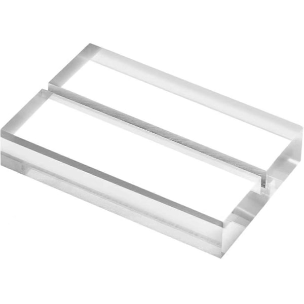 Akryylinen häämenun pidike, 10 kpl valokuvakortin pidike, pöytäkortin pidike, kirkas akryylipidike häihin, ravintoloihin, juhliin ja illanviettoihin, 5*3*1cm