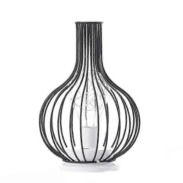 LED Bordlampe Læselampe Natlampe Soveværelse Sengelampe Skrivebordsbelysning Stue Retro Jern Boligindretning,c