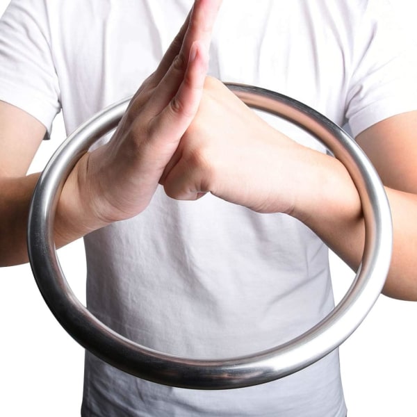 *Rustfritt stålring - Håndmuskeltrening - Wing Chun - Kung Fu - Tsu*