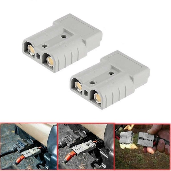 10 stk. Anderson-stil pluggkontakt 120a med Anderson-håndtak for gaffeltruckbatterilading, hurtigkobling