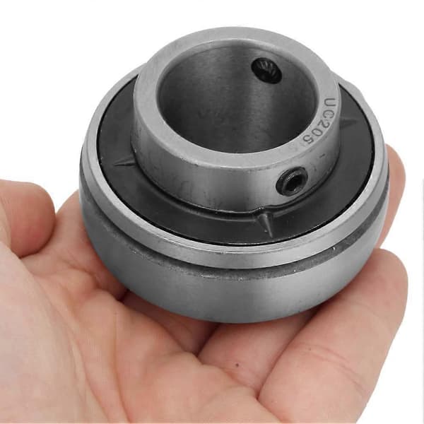 1 st Förkromat Insatsmonterat Kullager Stål UC205 25mm