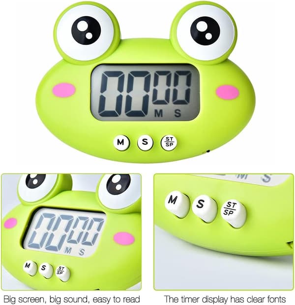 *Kjøkkenur, magnetisk timer, elektronisk timer med LCD-skjerm,*