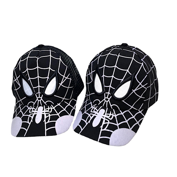 2 st Cartoon Spider-Man Basebollkeps Duck Tongue Hat