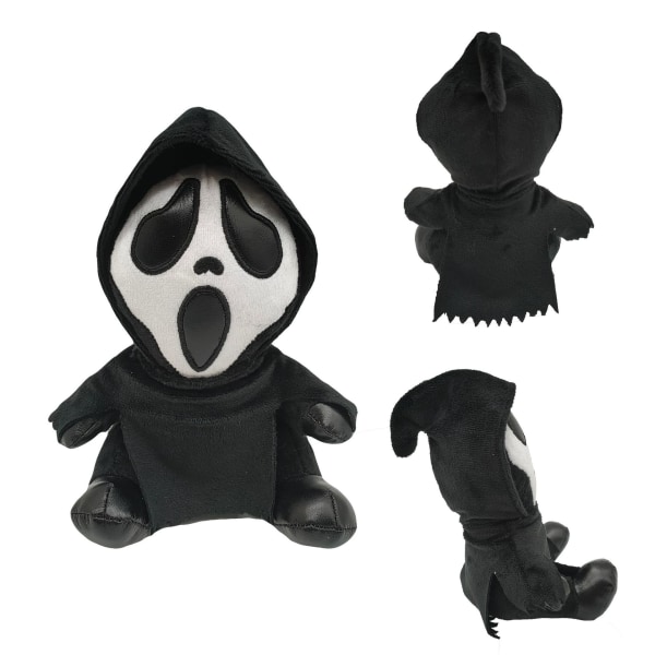 Ghostface plysch, grimface plysch stoppad docka 17cm