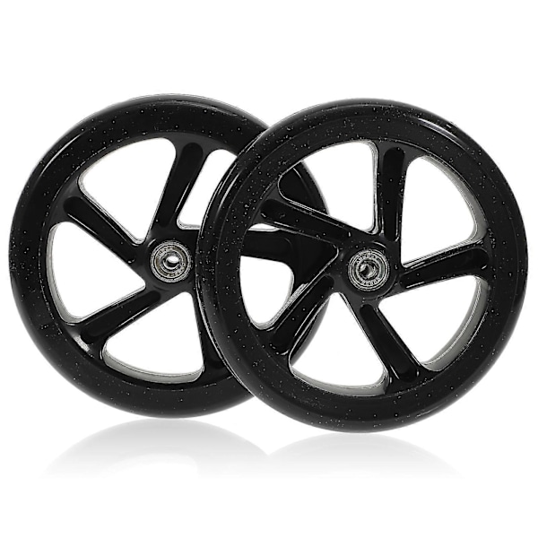 2 st. Stunt Scooter Hjul Hög Elastisk Slitstark Pu Lagerhjul