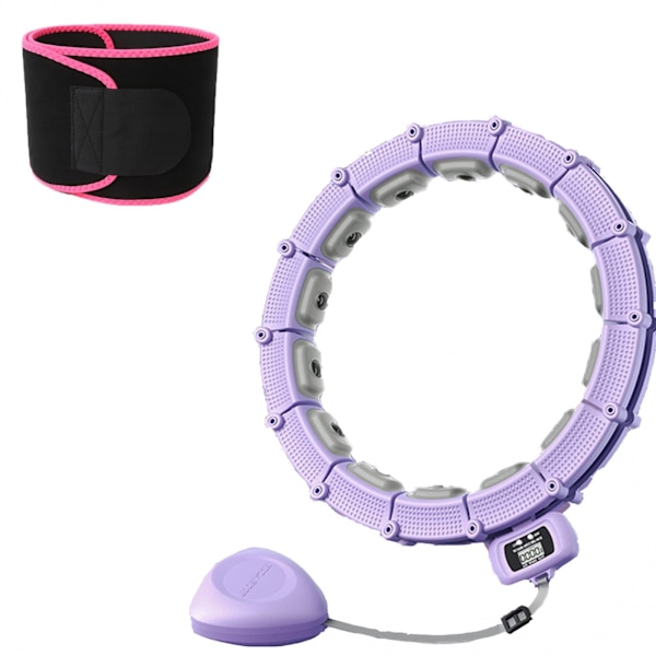 /#/Hula Hoop 21 Seksjoner Smart 360°Massasje Tellbar Justerbar/#/