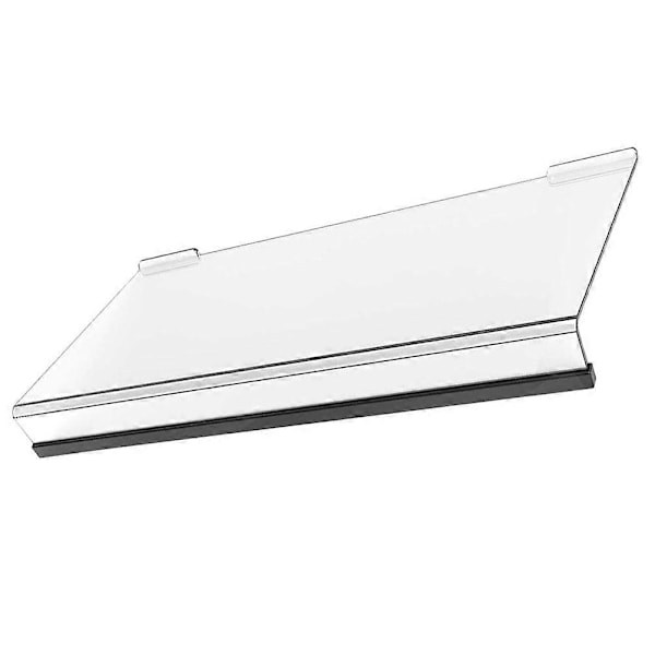 Vinklet Computer Tastaturholder Skridsikker Tastaturstativ Transparent Tastaturstøtteholder