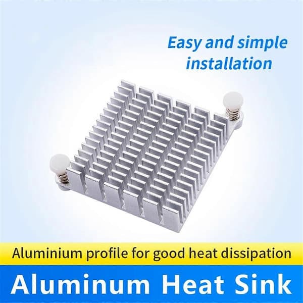 Til 5 Plus Aluminium Køleplade Bundkort Tilpasset Aluminium Køleventilator Radiator Køleplade til 5 Plus