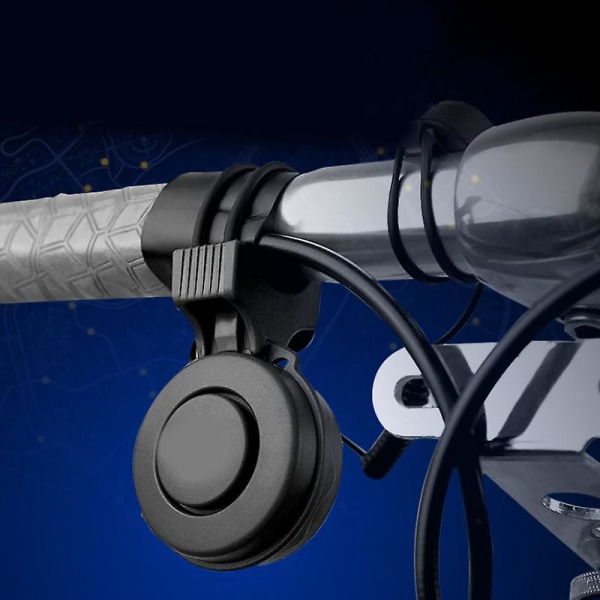 Elektrisk cykelhorn Elektronisk cykelklokke 120 Db Vandafvisende 3 Lyde