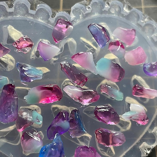 Silikon Negl Skjæring Geometri Form 3d Spesialformede Negl Stemplingssjablonger