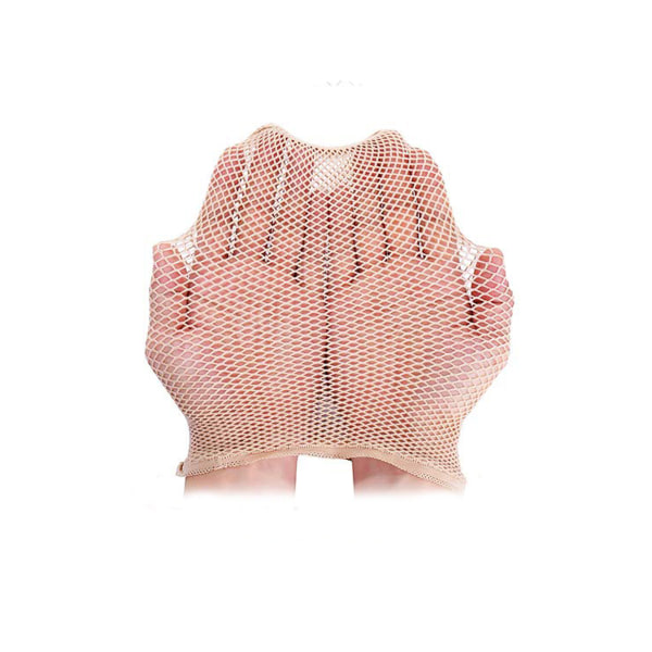 Nude Paryknet til Langt Hår, Mesh Paryknet til Kvinder, Hårmaske til