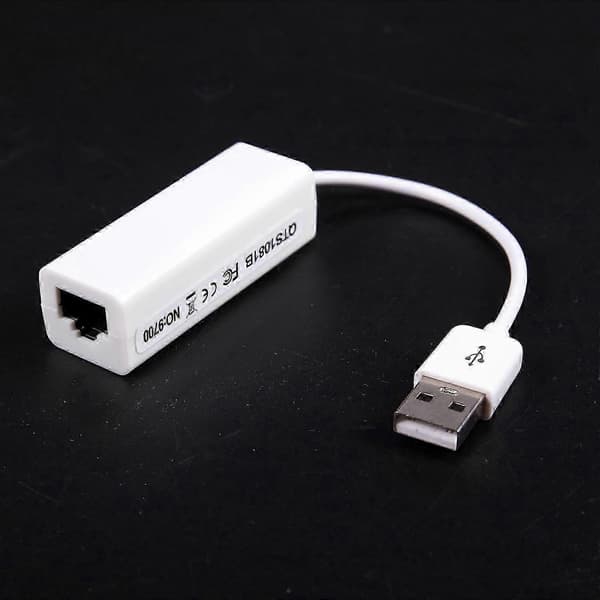 USB 2.0 til RJ45 LAN Ethernet Nettverksadapter For Laptop PC