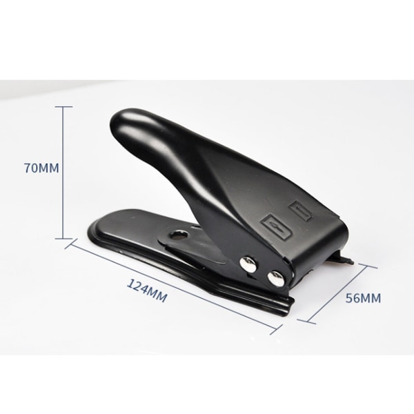 6 st 4-i-1 Dubbla SIM-kortklippare med adapterkit (Nano, Micro,