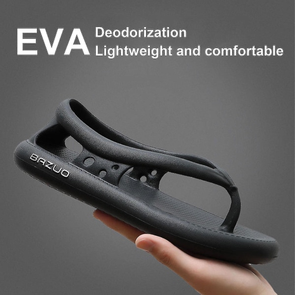 Bästsäljare - Bazuo Sandaler, Unisex Kompatibla Gå Flip Flops Bazuo Slides, Eva Tjock Botten Bazuo Tofflor