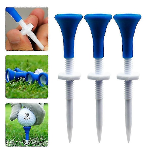 5 stk. Høydejusterbar Golf Tee Ball-nails Golfballholder