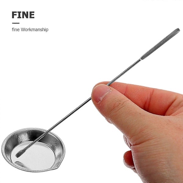 1 Set Hobby Målarbricka Modell Färgläggning Färg Omrörare Droppare DIY Konst Hantverksmaterial