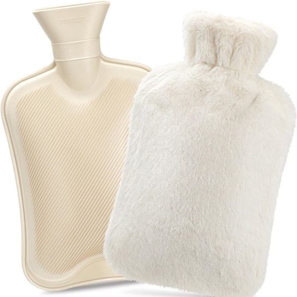 #Varmvattenflaska varmvattenflaska med cover 1L sängflaska värmepåse bärbar#