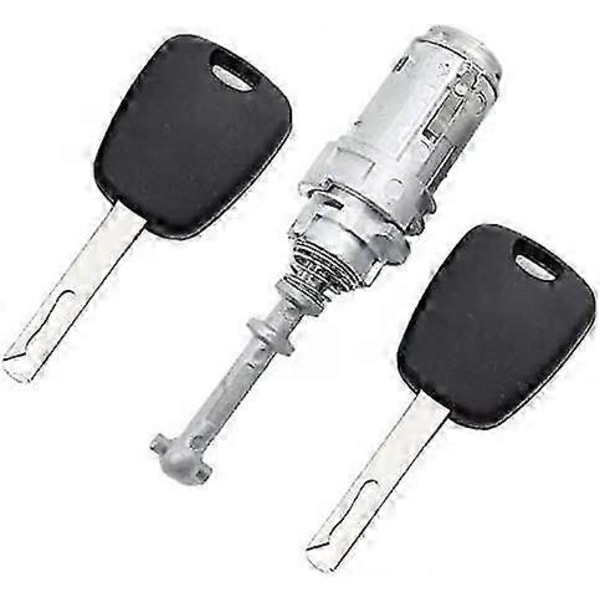 KIT Lås + Sylinder for Venstre Fremre Dør Citroen C2 C3 C3 PLURIEL + 2 nøkler