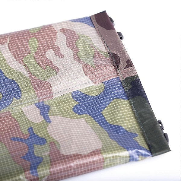 3 stk. 1,5L+2,5L+3,5L Vandtæt Dry Bag Opbevaringspose til Camping Sejlads Kajak Rafting Fiskeri (Camouflage)