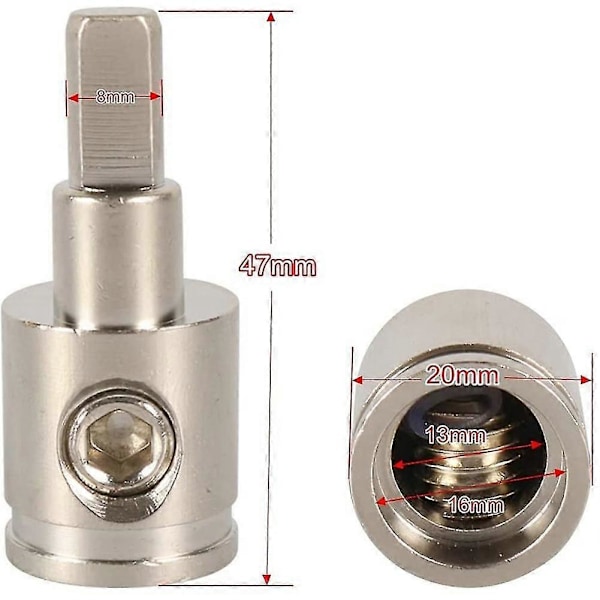 Amp Input Reducer 0 Gauge til 4 Gauge Wire Reducer / Ground GA Adaptere Nikkelbelagt Messing 4 STK
