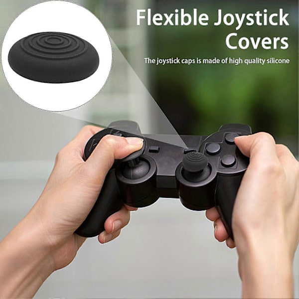 10 stk. tommelgrepshetter med sklisikker tekstur Slitesterk Ripesikker Enkel installasjon Joystick-deksler for Xbox Series S/X