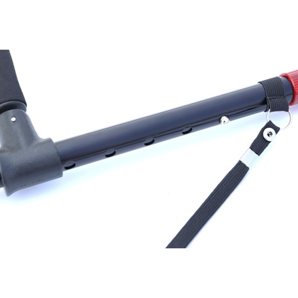 #Vandrestave Foldbare Stokke Foldbare Krykker til Ældre LED Lys Alarm#