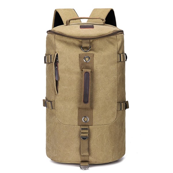 #45L Vandringsryggsäck - Khaki, Militärryggsäck med stor kapacitet, Ai#