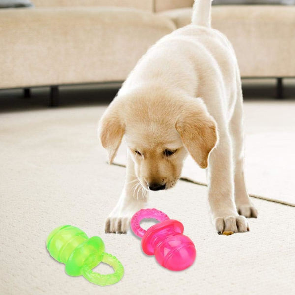 Hundepacifier, 2 stk Hundetyggelegetøj Rengøringsværktøjer Molar Tænder Tygning