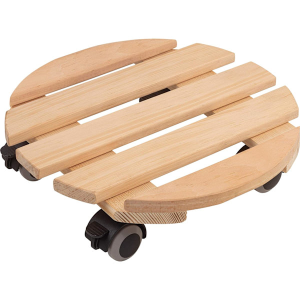 *hjul til planter Ø 330 mm Belastning Naturlig fyrretræstop TPE-hjul med*