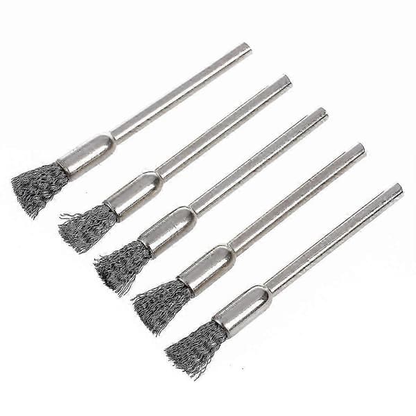Stålbørste for drill 3 mm x 5
