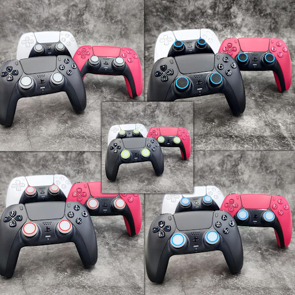 PS4 Xbox PS5 Tumgrepptillbehörssats 8 stycken