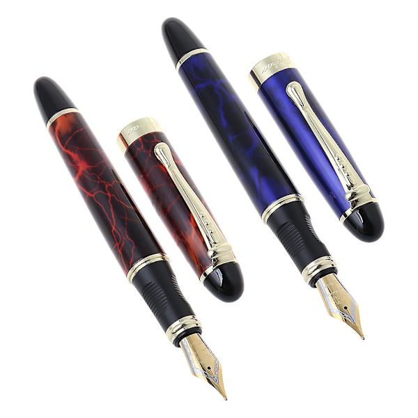 Jinhao X450 Lyxig Fyllpenn för Män Affärsstudent 0,5 mm för Extra Fin Penna
