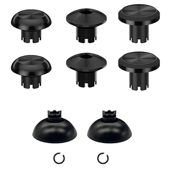 Styrepinde til SWITCH PRO////EDGE Controller, Analog Stick Joystick Styrepind Sort