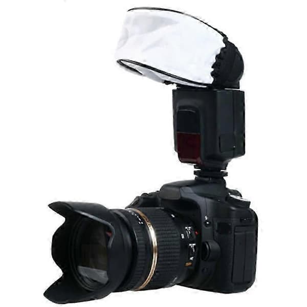 1X Universal Softbox Diffuser til DSLR Kameraer, Flash Lys Speed Lights Mini Bærbar Soft Box