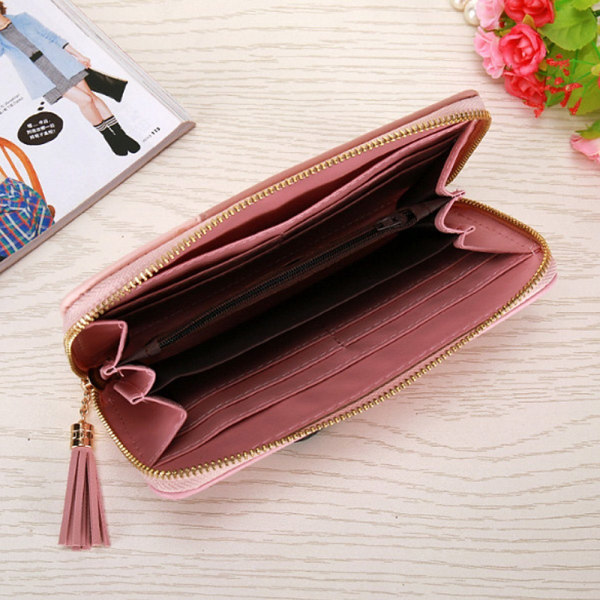 #Wallet Wristlet Lommebok Clutch Organizer Lommebok Lang Lommebok#