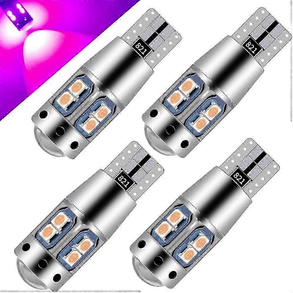 T10 W5W 3030 10-SMD LED-polttimot Superkirkkaat 194 168 Pinkit Kiilapolttimot Canbus Virheettömät Auton Sisävalot Kojelautapolttimot/Vene/Sivuvalo/Rekisterikilpi
