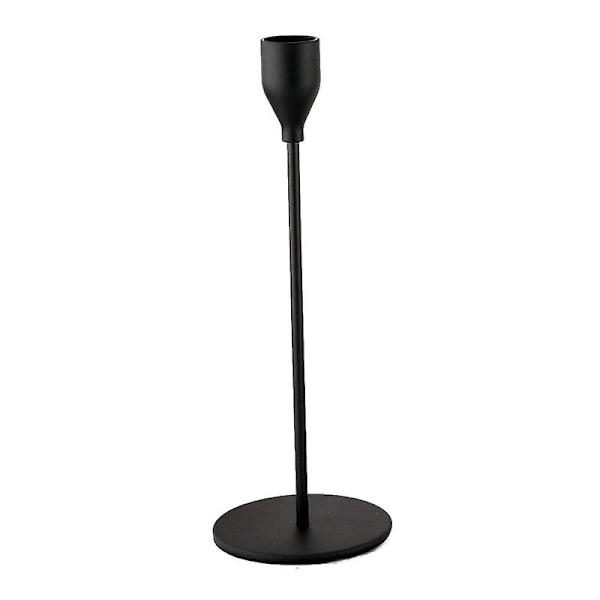 Ljusstake i metall Smidesjärn Hög Vinglas Ljusstake Ornament För Hem Vardagsrum Bröllopsfest Dekorationsmaterial