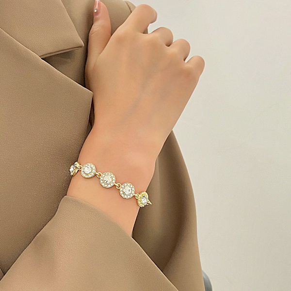 #Gyllene söta armband för kvinnor#